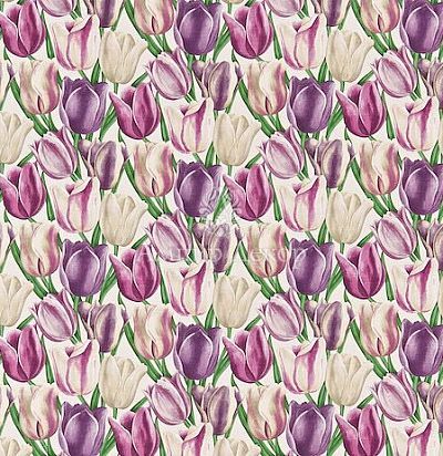 Ткань с тюльпанами DVIPEA-201 Sanderson