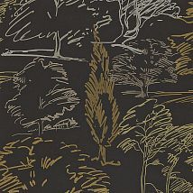 Фото: обои с деревьями 211670- Ампир Декор