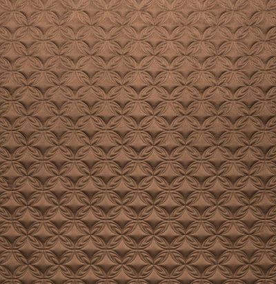 Стеганые обои светло-коричневые дизайн амулет 10-011-106-20 
