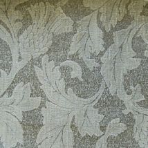 Фото: ткань серого оттенка с растительным узором Glencoe Peat- Ампир Декор