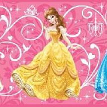 Фото: Обои розовые с принцессами DS7600BD- Ампир Декор
