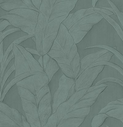 Виниловые обои с крупными листьями 75003 ARTE