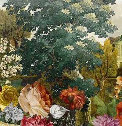 Панно с Лесным пейзажем и цветами DGKEN2022 Khroma