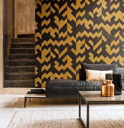 обои черно-желтые 46500 ARTE - 1