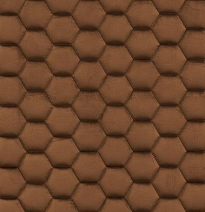 Стеганые обои  кофейные дизайн малые соты  10-002-107-00 