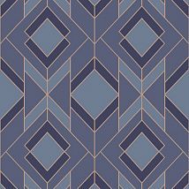 Фото: обои с геометрическим узором 29031- Ампир Декор
