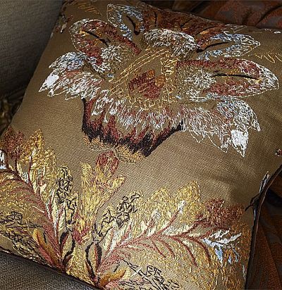 ткань для портьер с вышивкой 331213 Zoffany - 2