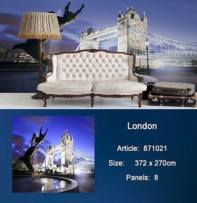 Обои KT Exclusive Metropolis 871021 London KT Exclusive