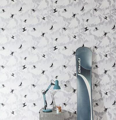 обои с заснеженными горами HUG802 Khroma Zoom - 1