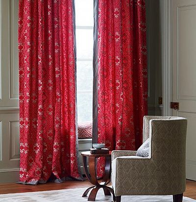 ткань с дизайном луковиц F4007/03 Colefax and Fowler - 2