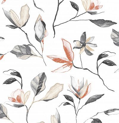 Обои с крупными  цветами ZEN007 Khroma Zoom