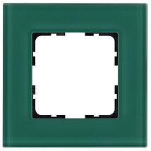 Фото: Рамка 1-постовая, стекло цвет Лазурный- Ампир Декор