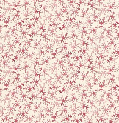 розовая ткань с кораллами 223454 Sanderson