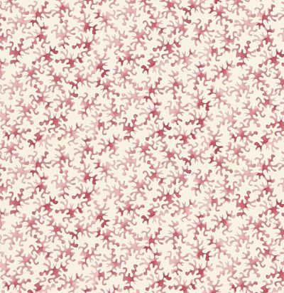 розовая ткань с кораллами 223454 Sanderson