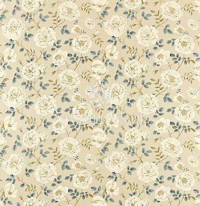 Английские ткани цветы розы DAPGRO-201 Sanderson