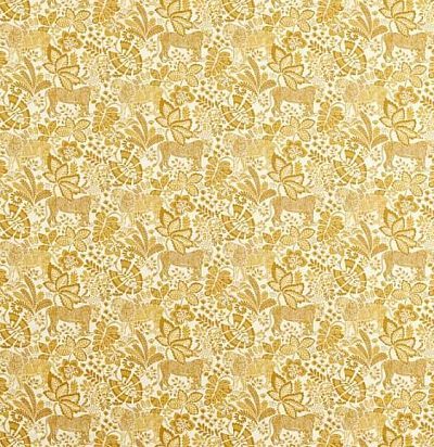 Ткань современная дизайнерская тигры и львы в джунглях 121039 Scion