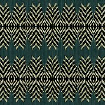 Фото: Обои текстильные с этническим рисунком INT1101- Ампир Декор