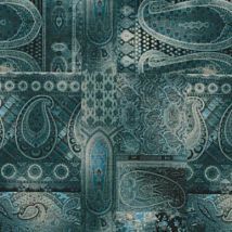 Фото: Ткань из Англии FD292R11 Lomond Linen Teal- Ампир Декор