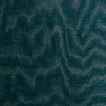 Фото: ткань для обивки с муаровым принтом Z370/16 Jacopo Cerulean- Ампир Декор