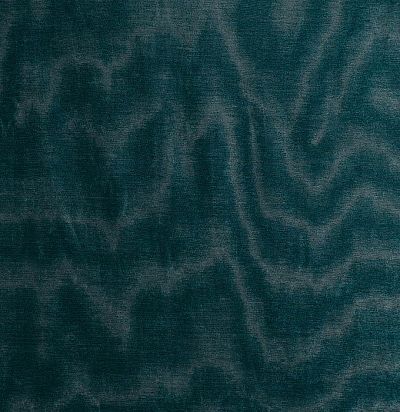 ткань для обивки с муаровым принтом Z370/16 Jacopo Cerulean Zinc