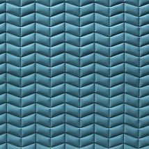 Фото: Стеганые обои  серо-голубые дизайн Модерн вертикальный 20-016-117-00- Ампир Декор