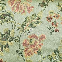 Фото: Жаккардовая ткань с цветочным рисунком 1435494- Ампир Декор