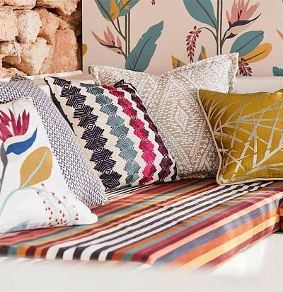 Ткань с цветным орнаментом 133060 Harlequin - 1