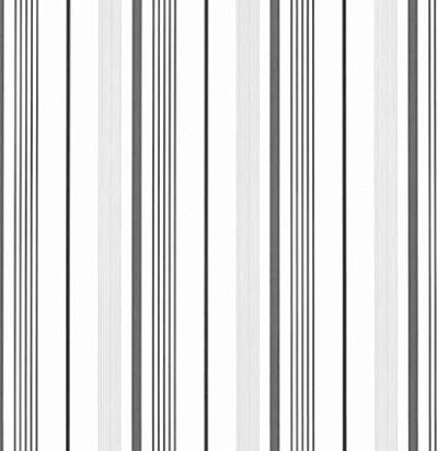 черно-белые полосатые обои PRL057/03 