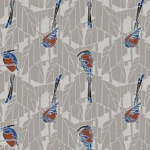 Фото: Обои со стилизованными птичками FOL602- Ампир Декор