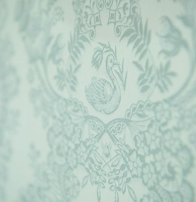 обои серо-голубые 375041  - 1