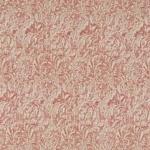 Фото: BF10725-455 Vintage Damask Venetian Red Английская однотонная ткань- Ампир Декор