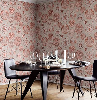 обои с дизайном из тарелок 80071 ARTE - 1