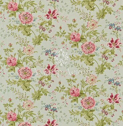 Английские ткани цветы розы DCOUEL-201 Sanderson