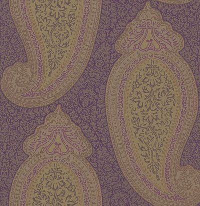 фиолетовые обои пейсли TRA06006 Zoffany