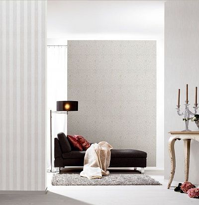 Обои серо-жемчужные 095288 Rasch Textil - 1