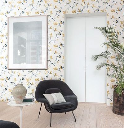 Обои цветочные акварельные LAV007 Khroma Zoom - 1