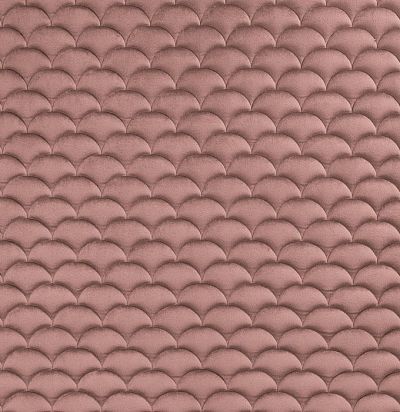 Стеганые обои бежево-розовые дизайн Ардеко вертикальный 20-024-122-27 