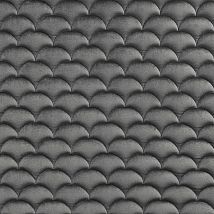 Фото: Стеганые обои серебристо-серые дизайн Ардеко горизонтальный 20-025-111-27- Ампир Декор