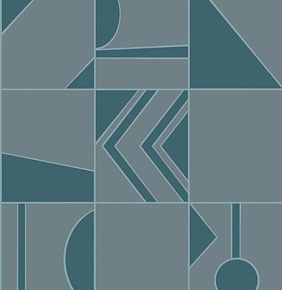 обои с абстрактной геометрией 29040 Hookedonwalls