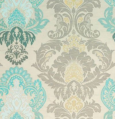 Портьерная ткань с крупными дамасками BF10509/2 GP&JBaker