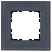 Фото: Рамка 1-постовая, стекло цвет Маренго- Ампир Декор