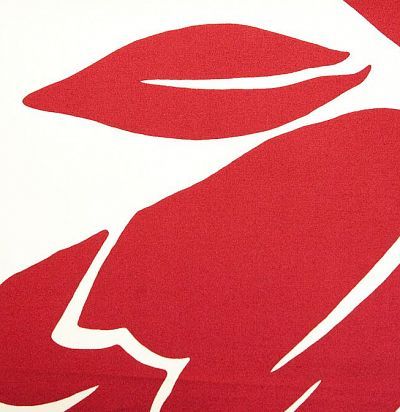 ткань для портьер с цветочным принтом Hawai 04 