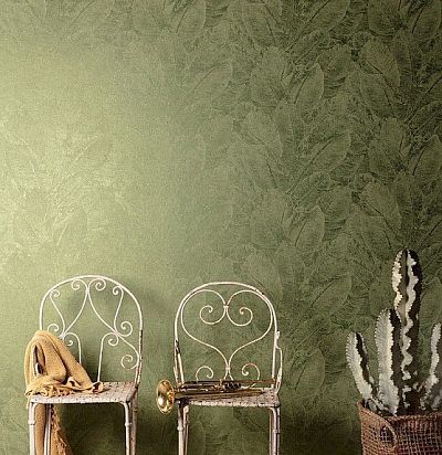 Обои современные дизайнерские крупные  листья HAV302 Khroma - 1