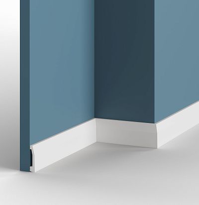 Mallers light MS125 плинтус (63х13х2000 мм) Mallers