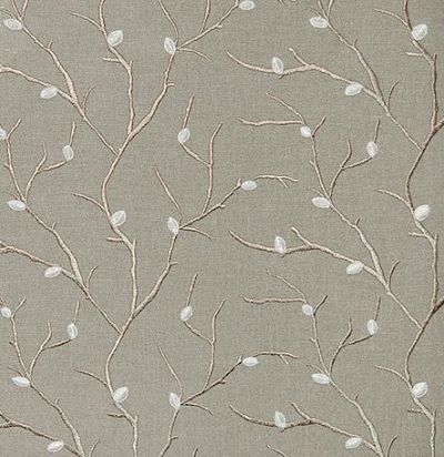 ткань для портьер с вышивкой Perry Birch 