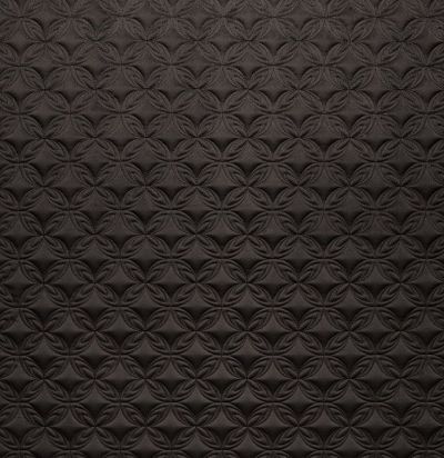 Стеганые обои темно-шоколадные дизайн амулет 10-011-110-20 