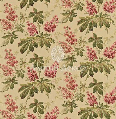 Английские ткани цветы каштан DCOUPA-201 Sanderson
