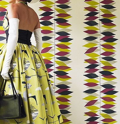 обои с растительным узором 210228 Sanderson - 2