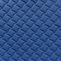 Фото: Стеганые обои темно-синие дизайн клевер 10-003-025-00- Ампир Декор