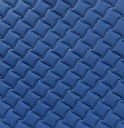 Стеганые обои темно-синие дизайн клевер 10-003-025-00 